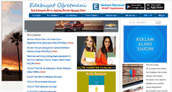 Desktop Screenshot of edebiyatogretmeni.org